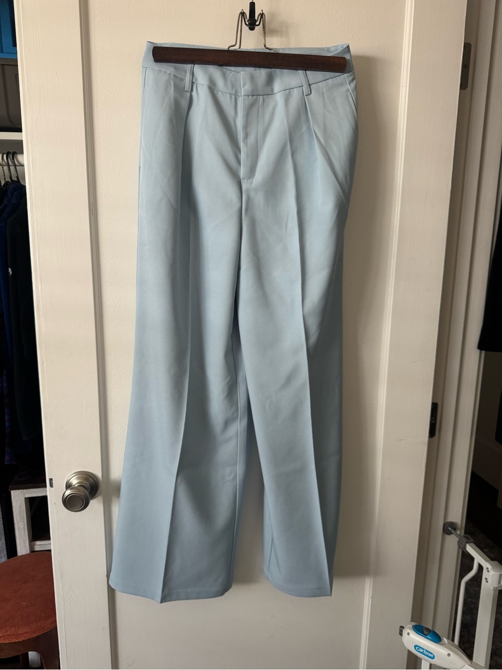 NWT Anewsta Light Blue Tailored Trousers